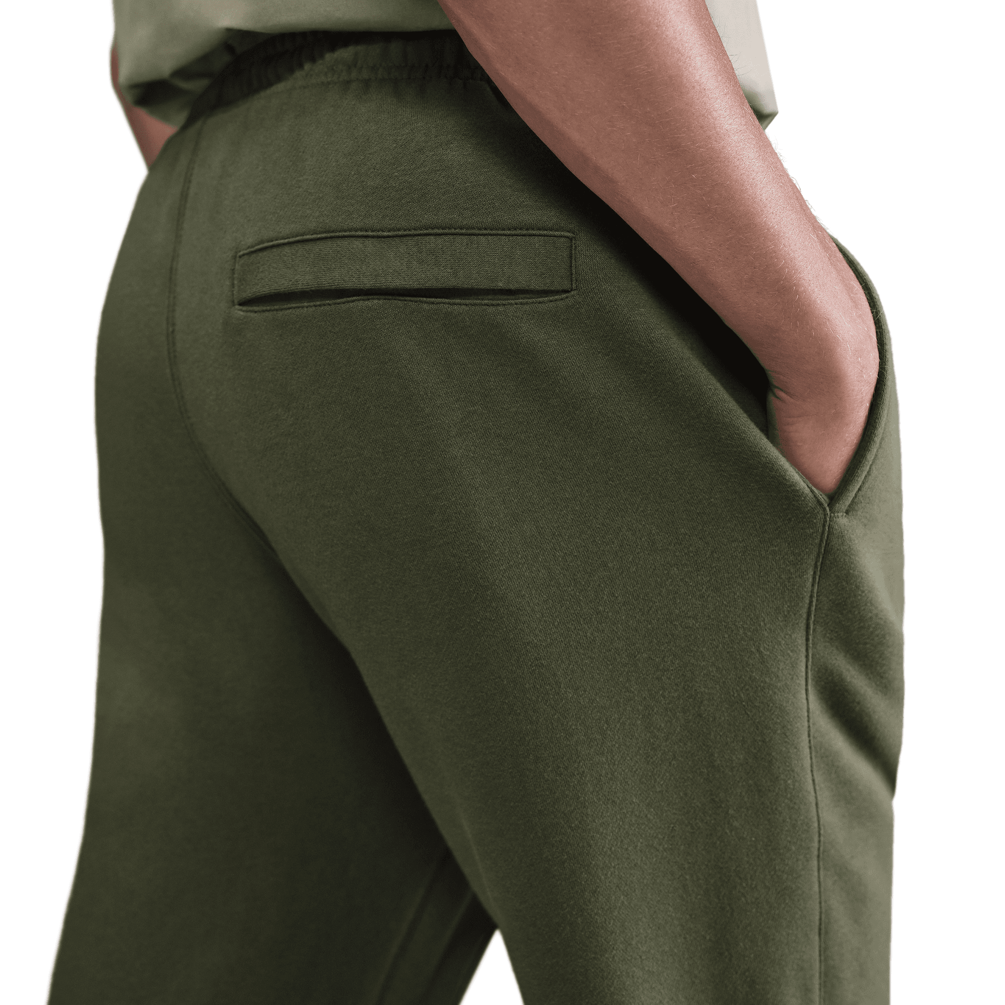 Men's Nike Club Cuffed Brushed Fleece Pants