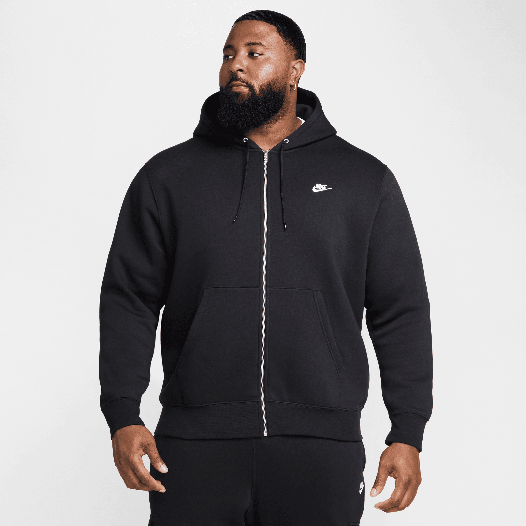 Men's Nike Club Full-Zip Fleece Hoodie