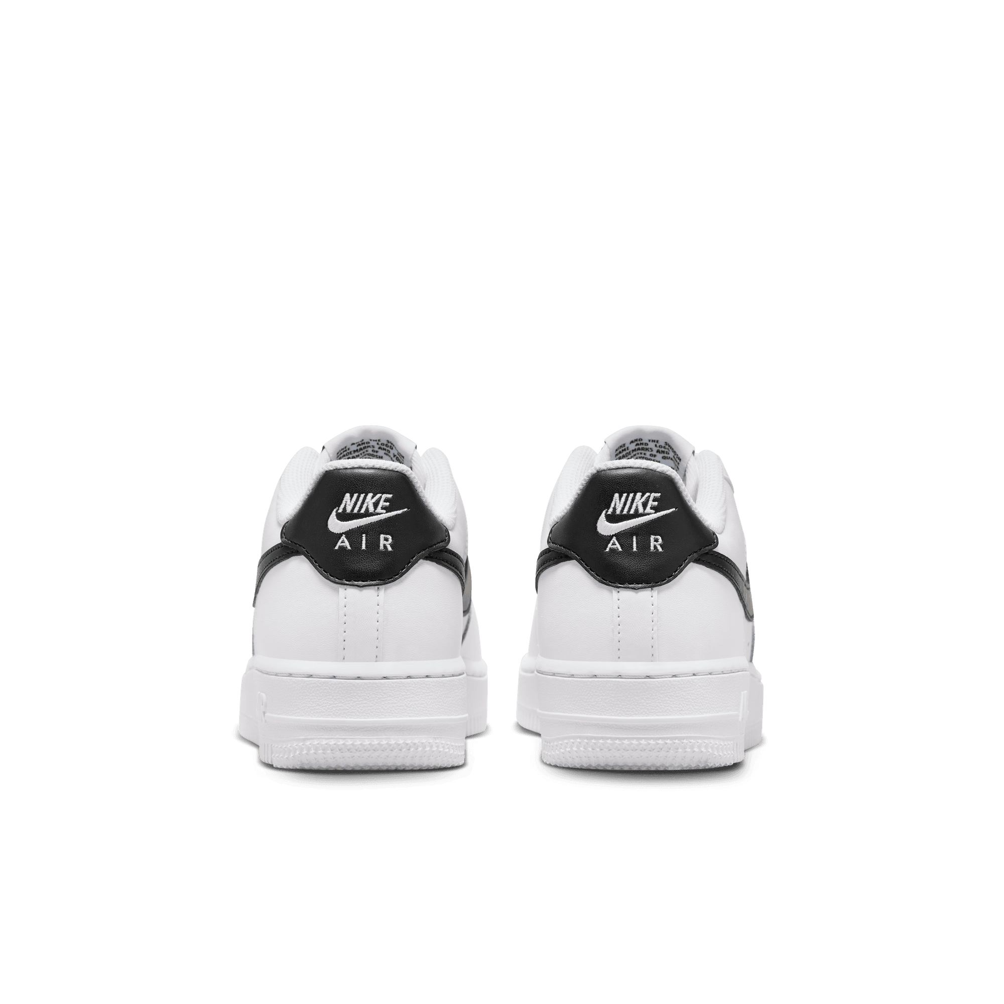 Big Kids' Nike Air Force 1  "White Black"