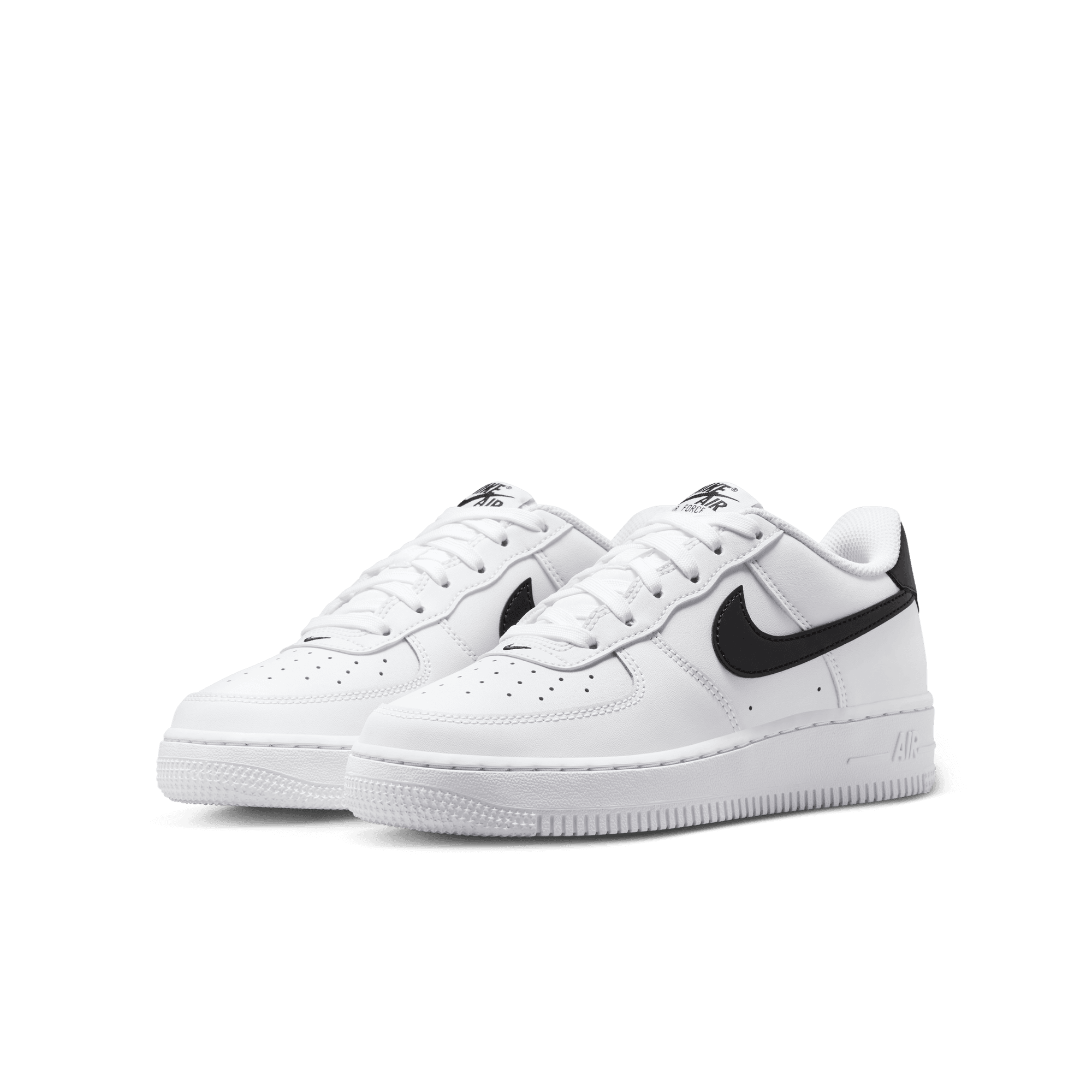 Big Kids' Nike Air Force 1  "White Black"