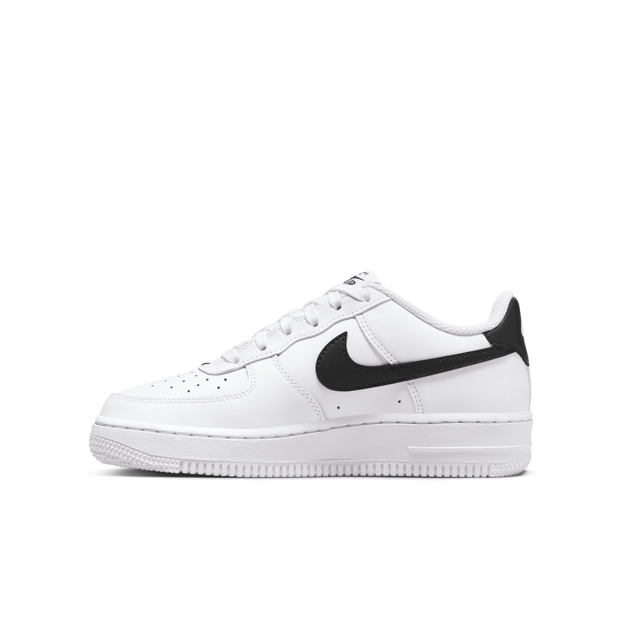 Big Kids' Nike Air Force 1  "White Black"