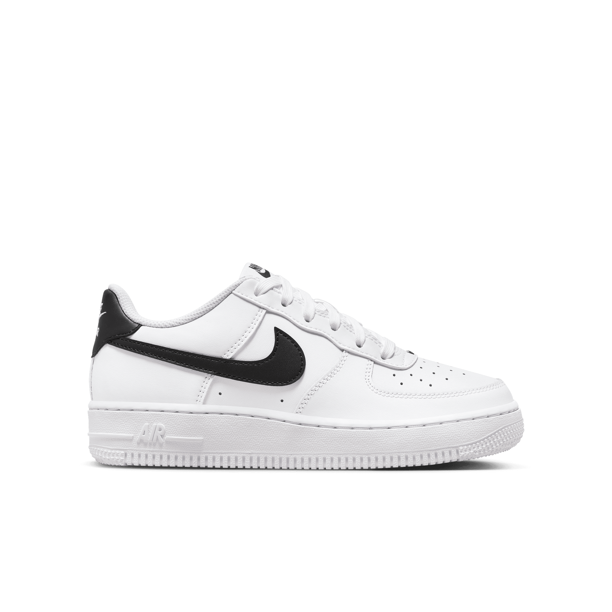 Big Kids' Nike Air Force 1  "White Black"