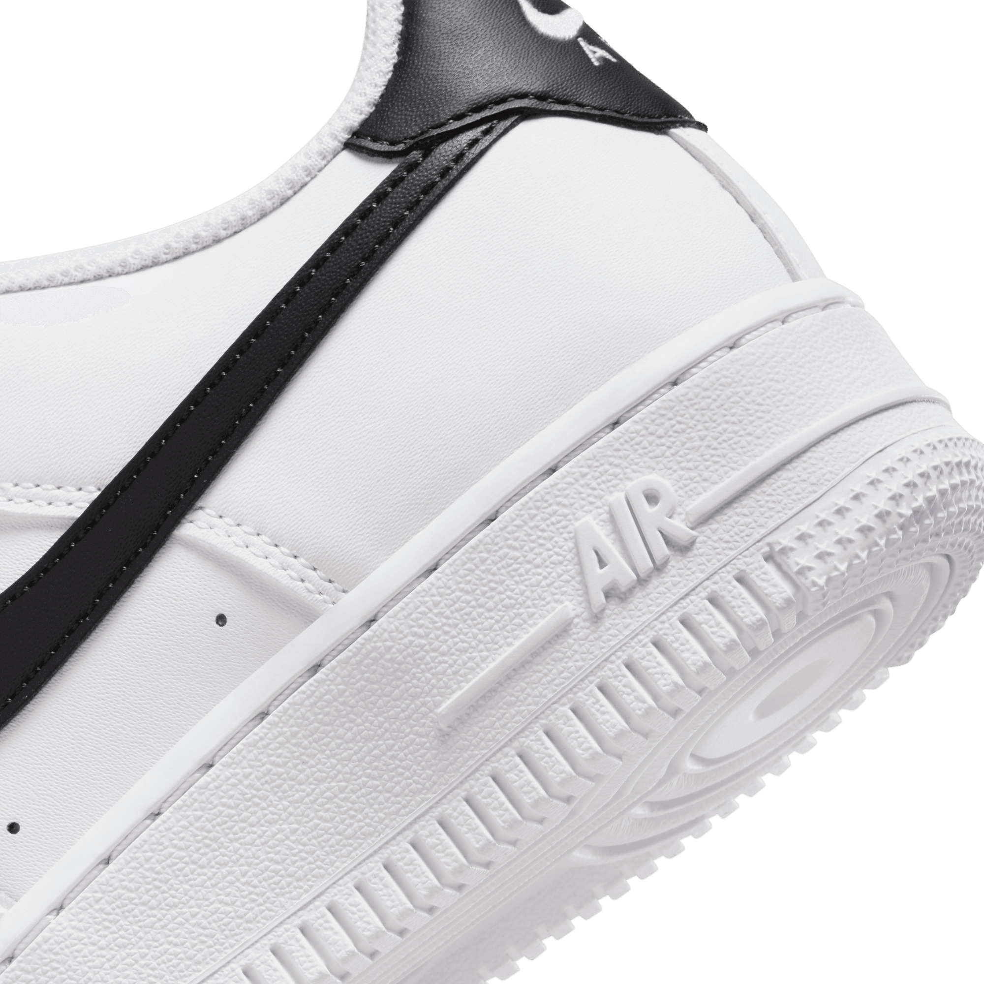 Big Kids' Nike Air Force 1  "White Black"