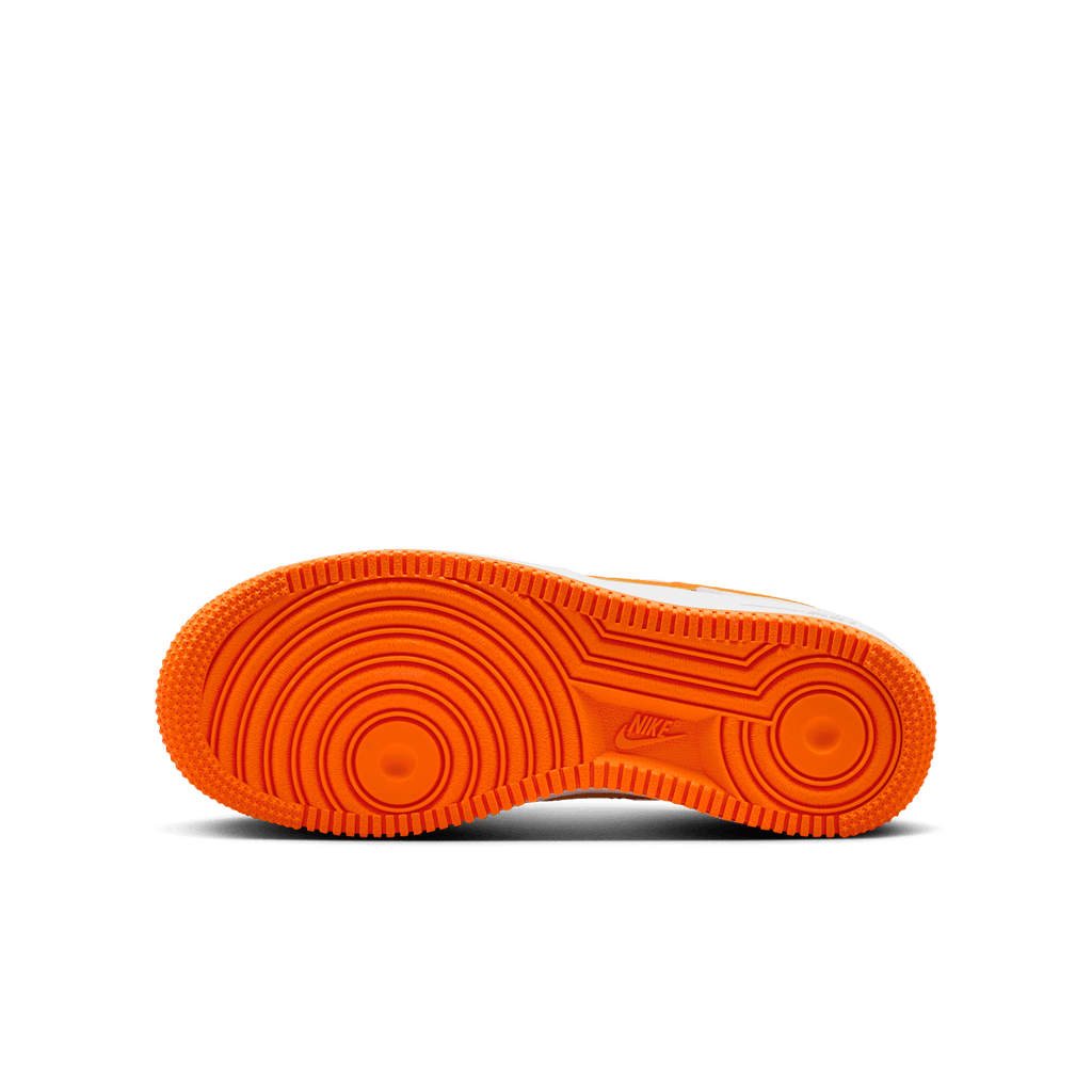 Big Kids' Nike Air Force 1  "White Safety Orange"