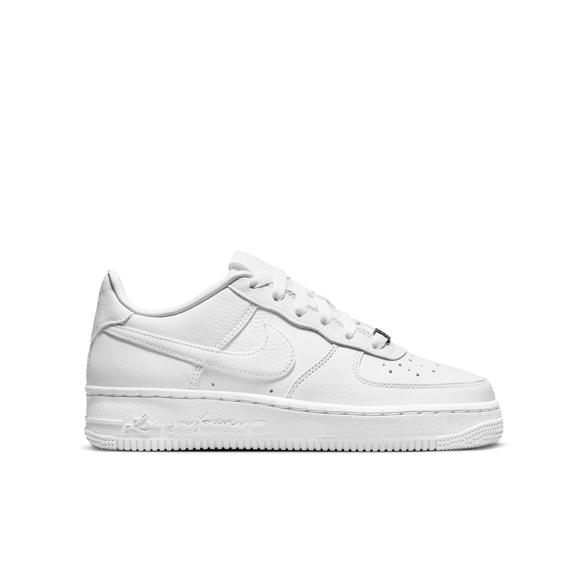 Big Kids' NOCTA Force 1 Low "Certified Lover Boy White"