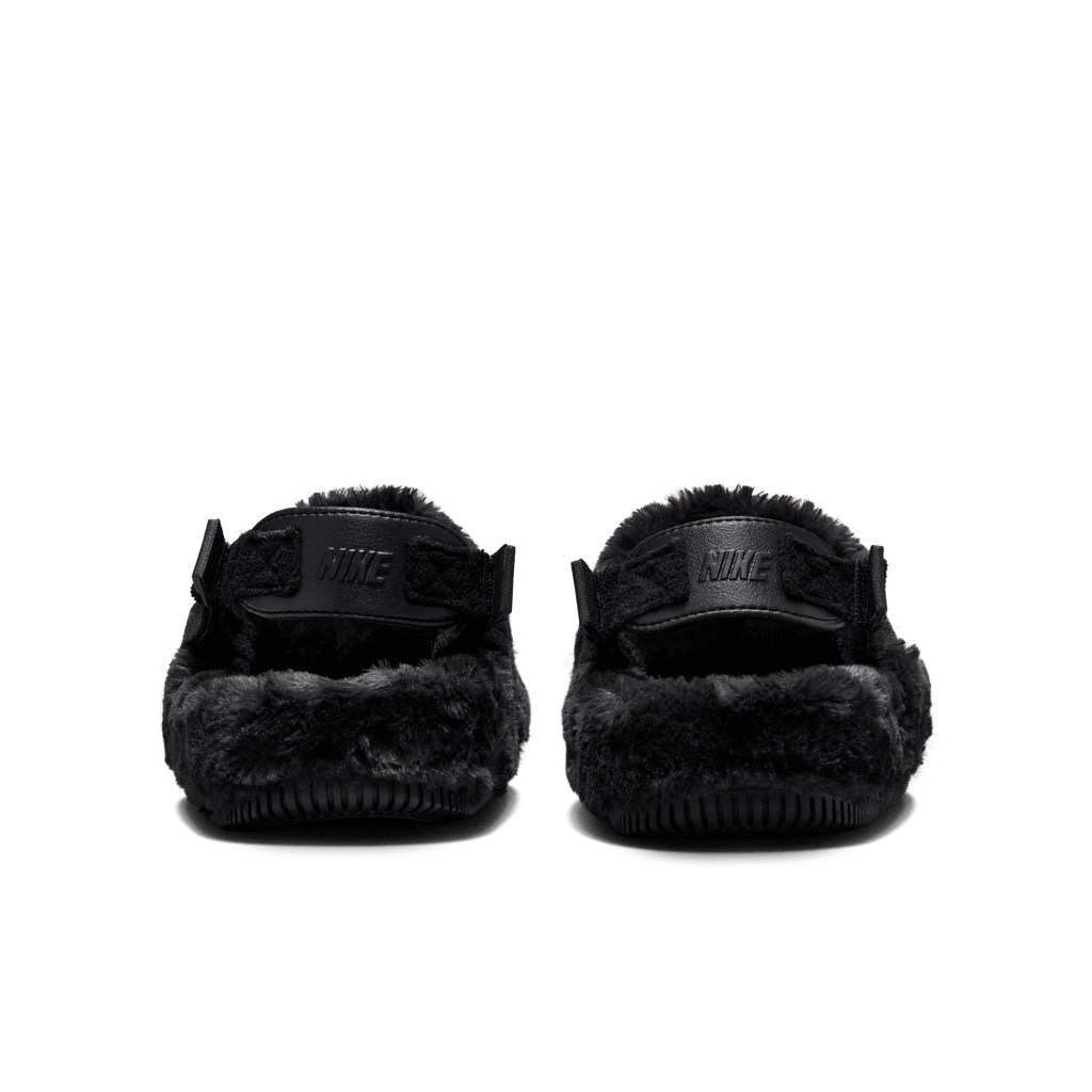 Women's Nike Calm Mule SE NA "Black Fur"