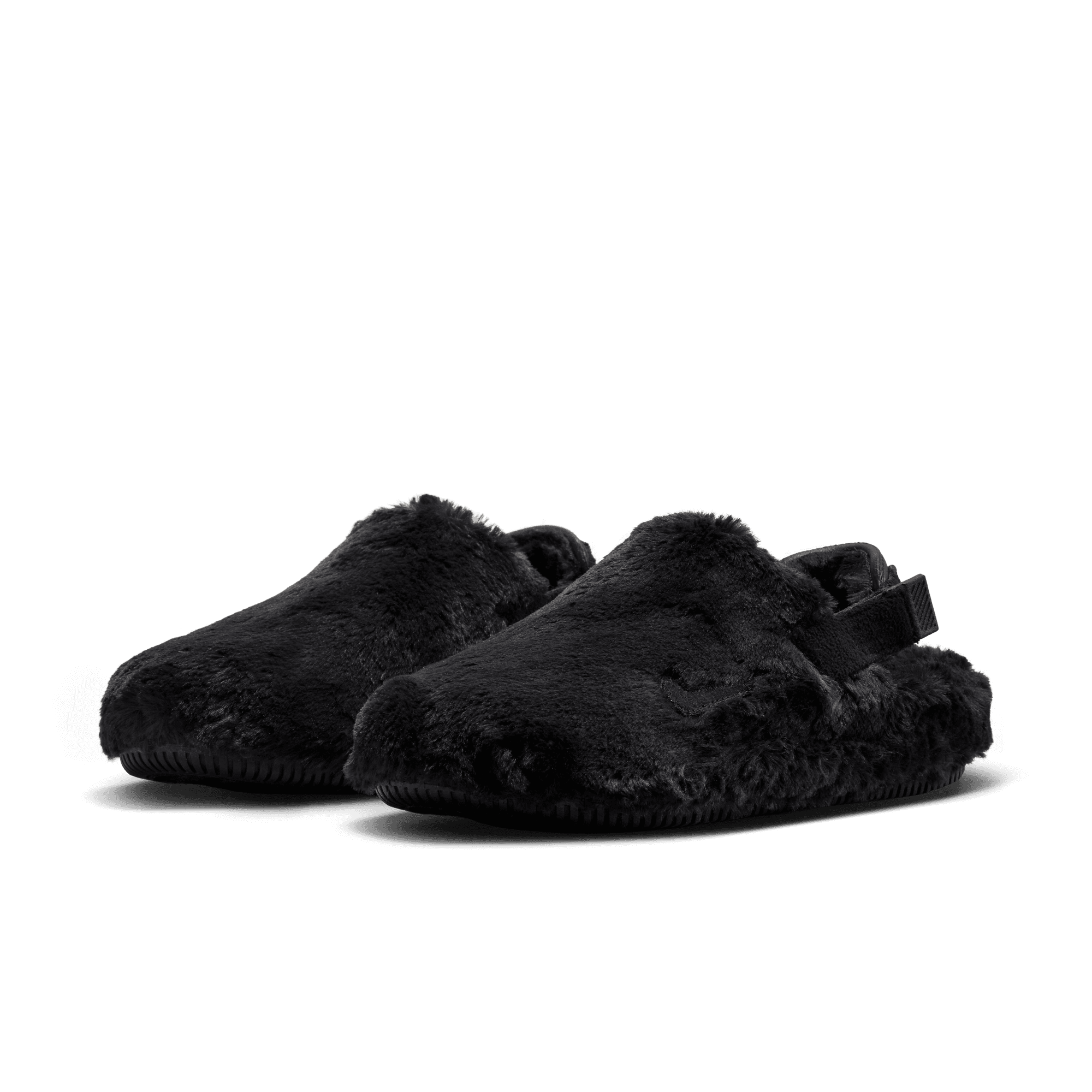 Women's Nike Calm Mule SE NA "Black Fur"