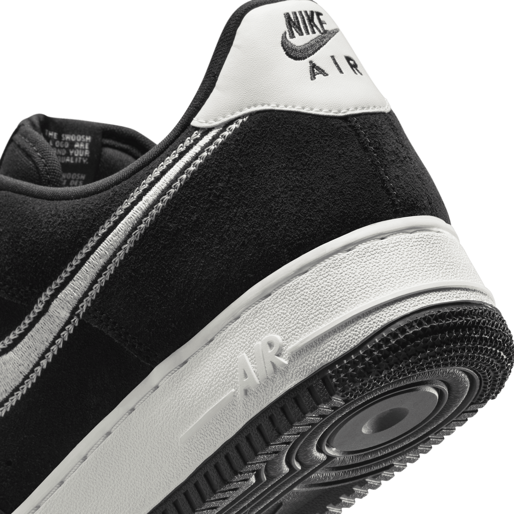 Men's Nike Air Force 1 '07 LV8 "Black Sail Embroidered"