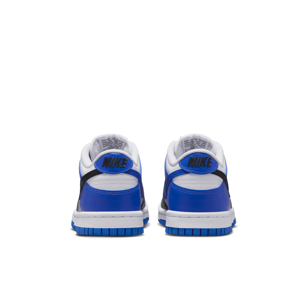 Big Kids' Nike Dunk Low "Game Royal White Black"