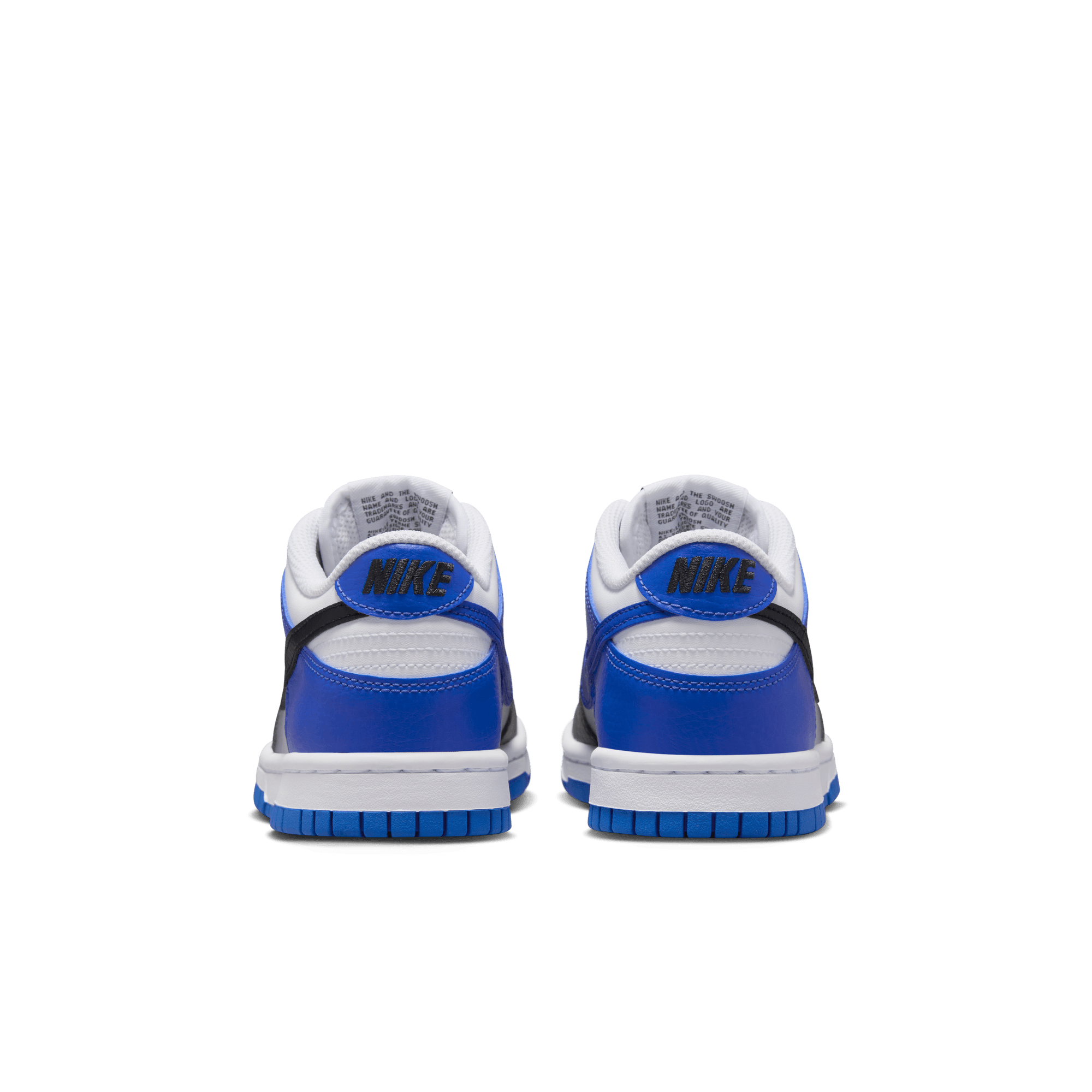 Big Kids' Nike Dunk Low "Game Royal White Black"