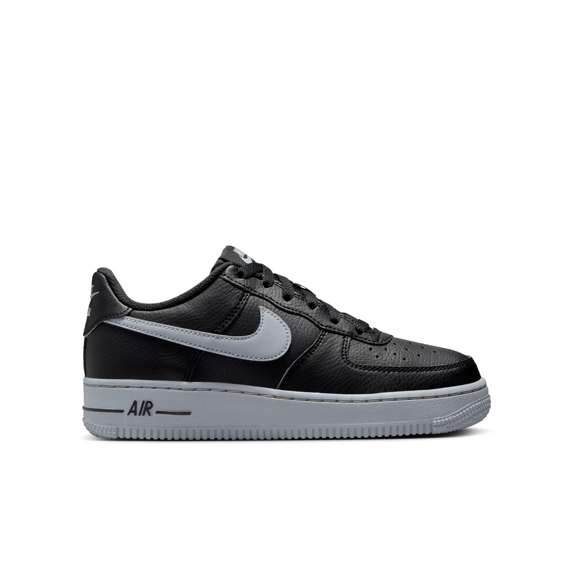 Big Kids' Nike Air Force 1 "Black Wolf Grey"