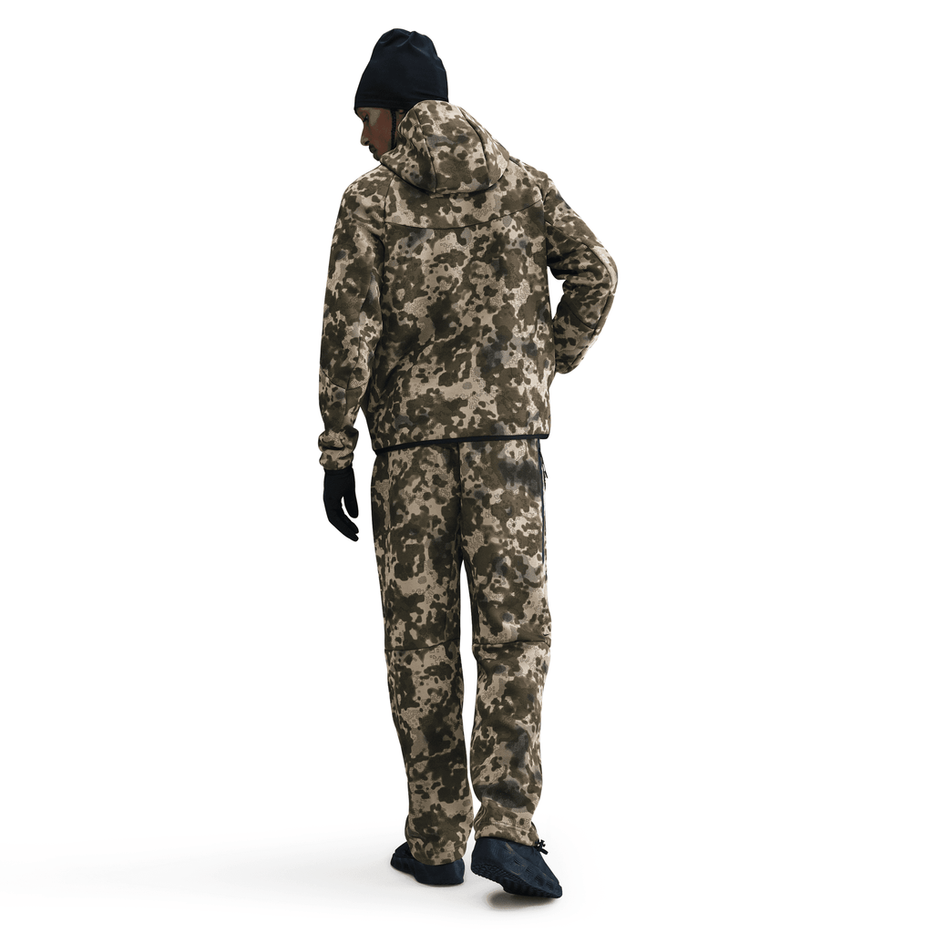 Men's Nike Tech  Full-Zip Fleece Camo Windrunner Jackets