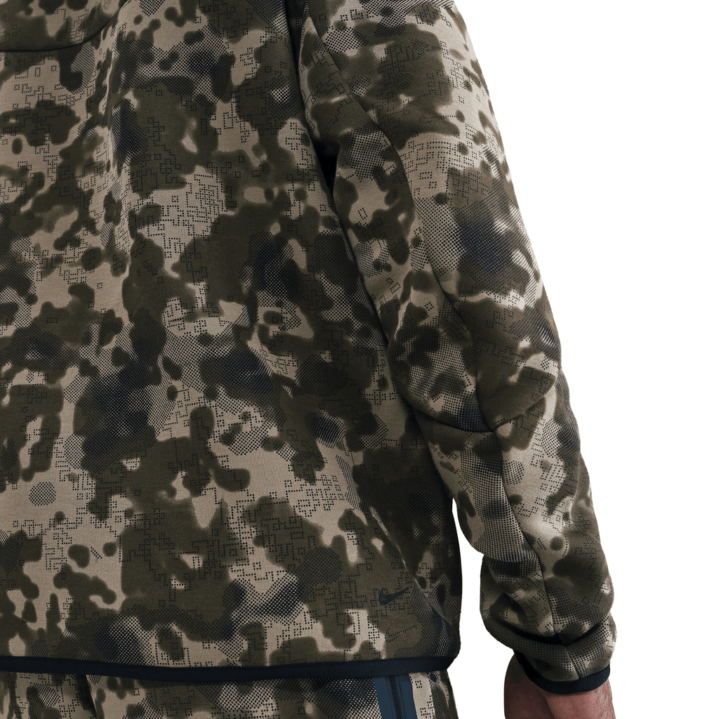 Men's Nike Tech  Full-Zip Fleece Camo Windrunner Jackets