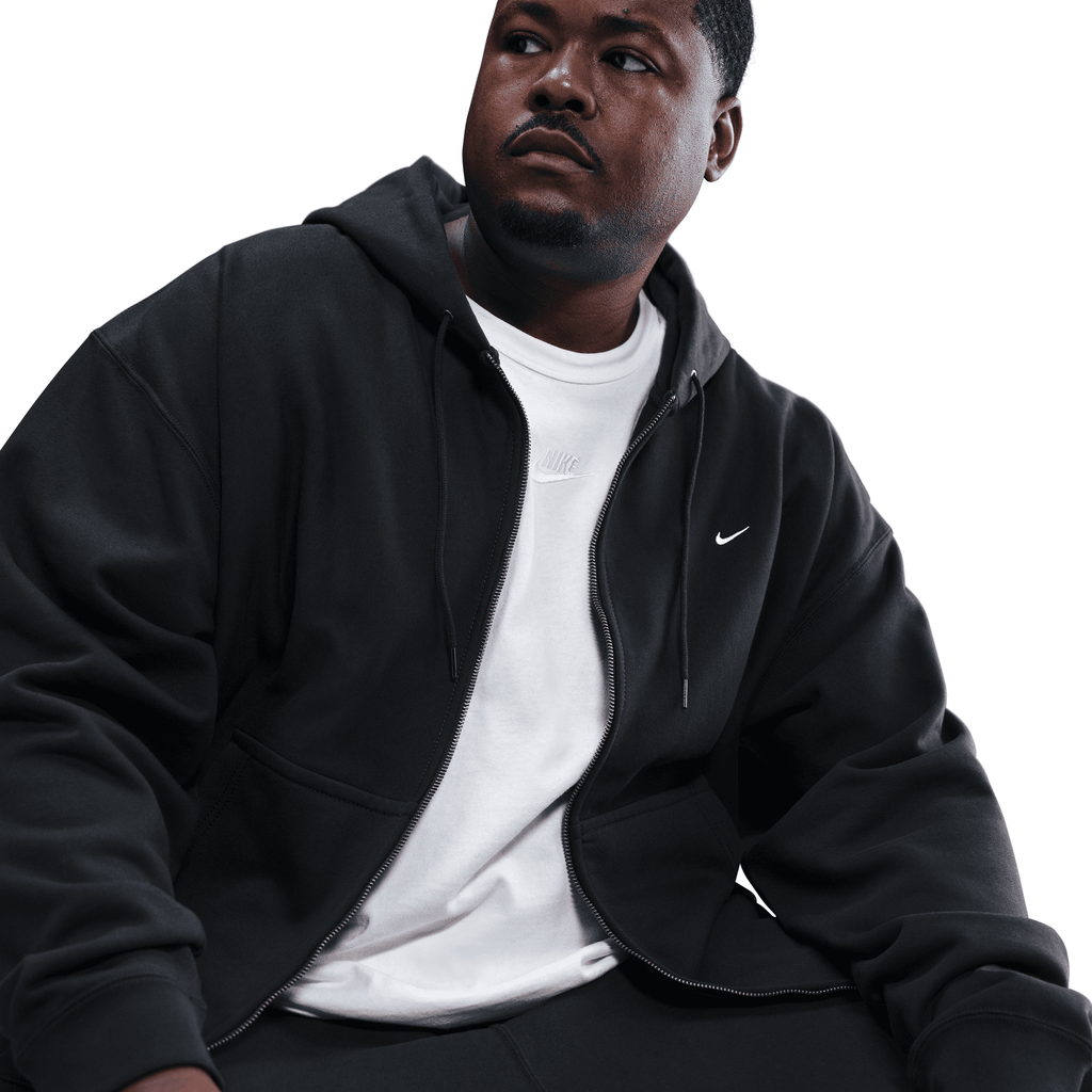 Men's Nike Solo Swoosh Full-Zip Fleece Hoodie