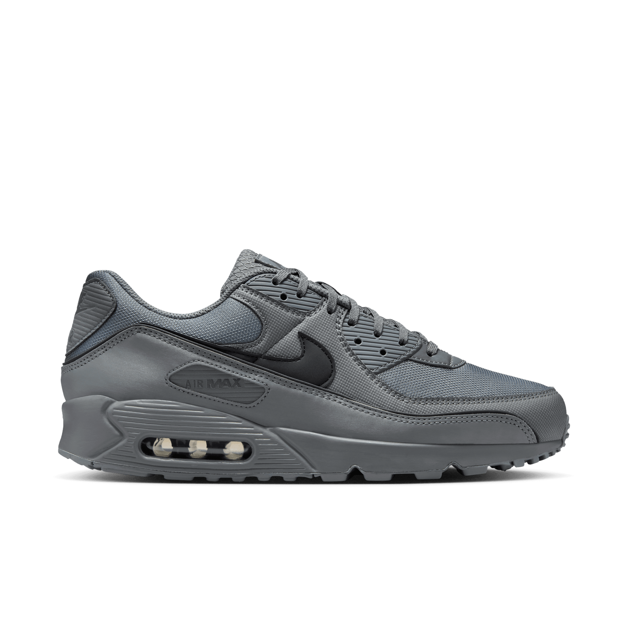Men's Nike Air Max 90 Premium "Smoke Grey Black"