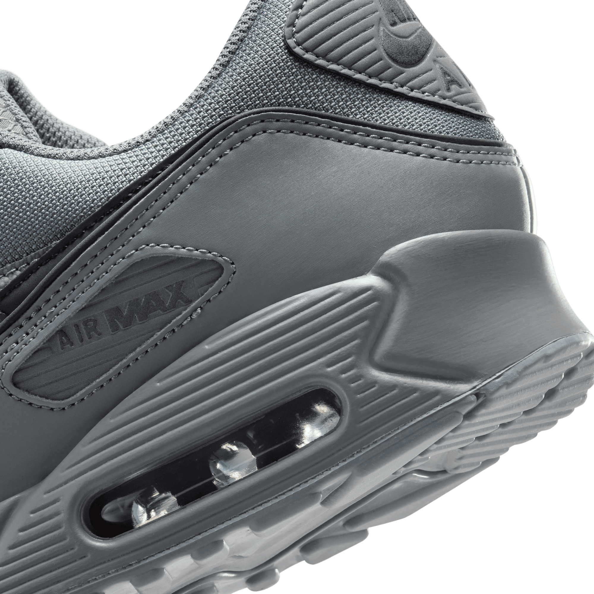 Men's Nike Air Max 90 Premium "Smoke Grey Black"