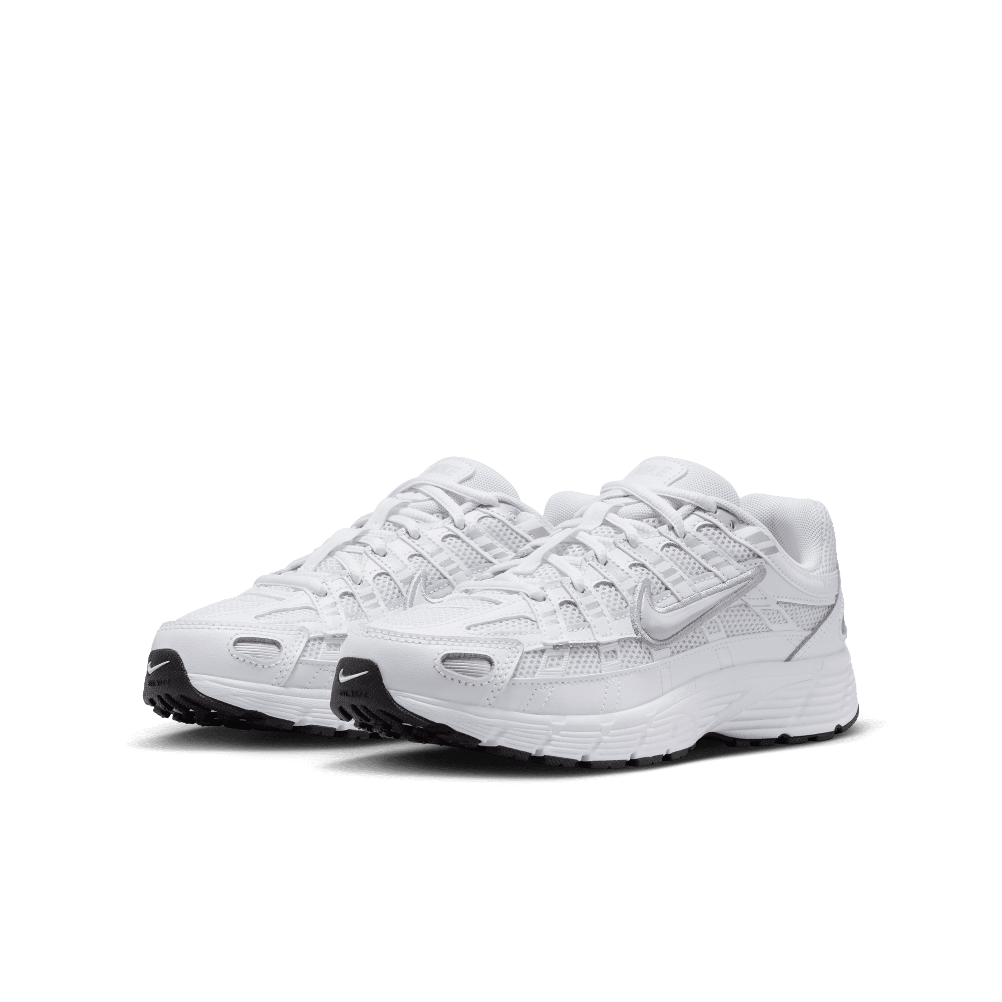 Big Kids' Nike P-6000 "Platinum Tint White Silver"