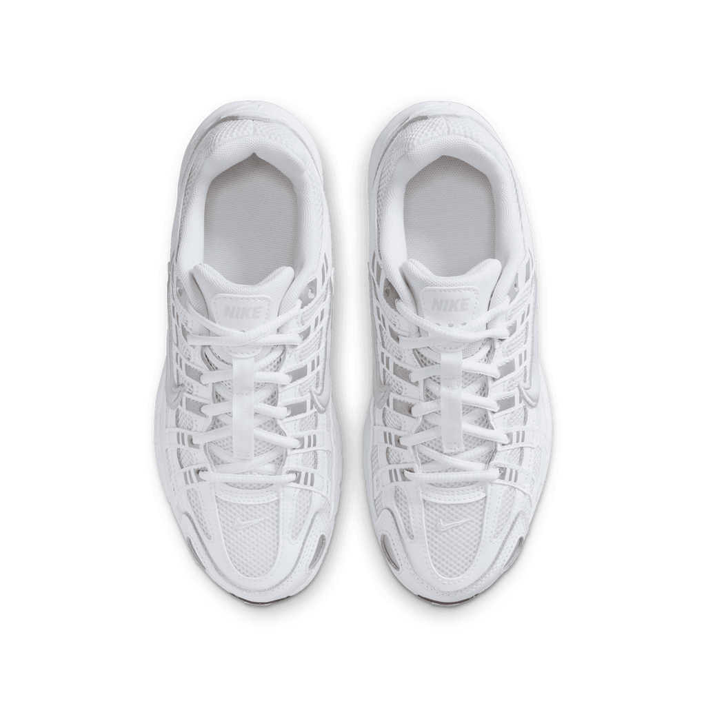Big Kids' Nike P-6000 "Platinum Tint White Silver"