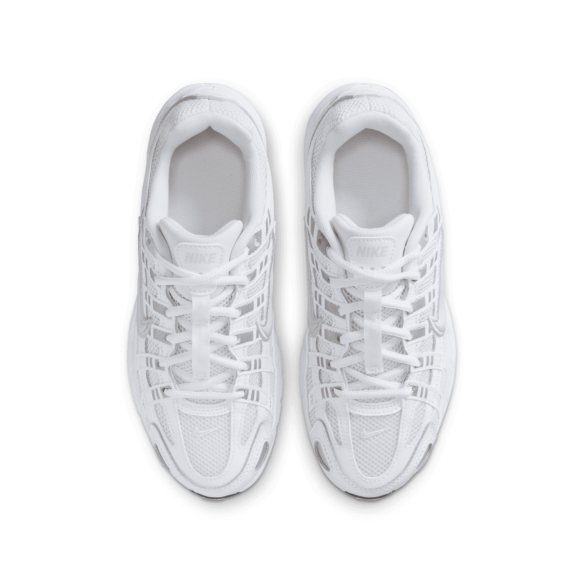 Big Kids' Nike P-6000 "Platinum Tint White Silver"