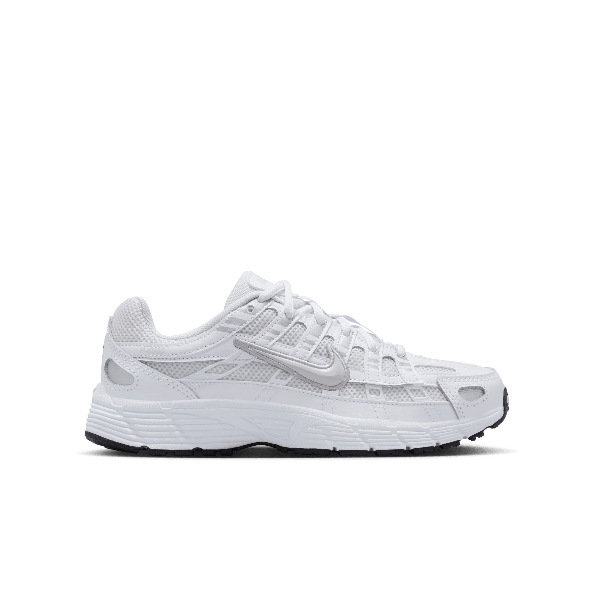Big Kids' Nike P-6000 "Platinum Tint White Silver"