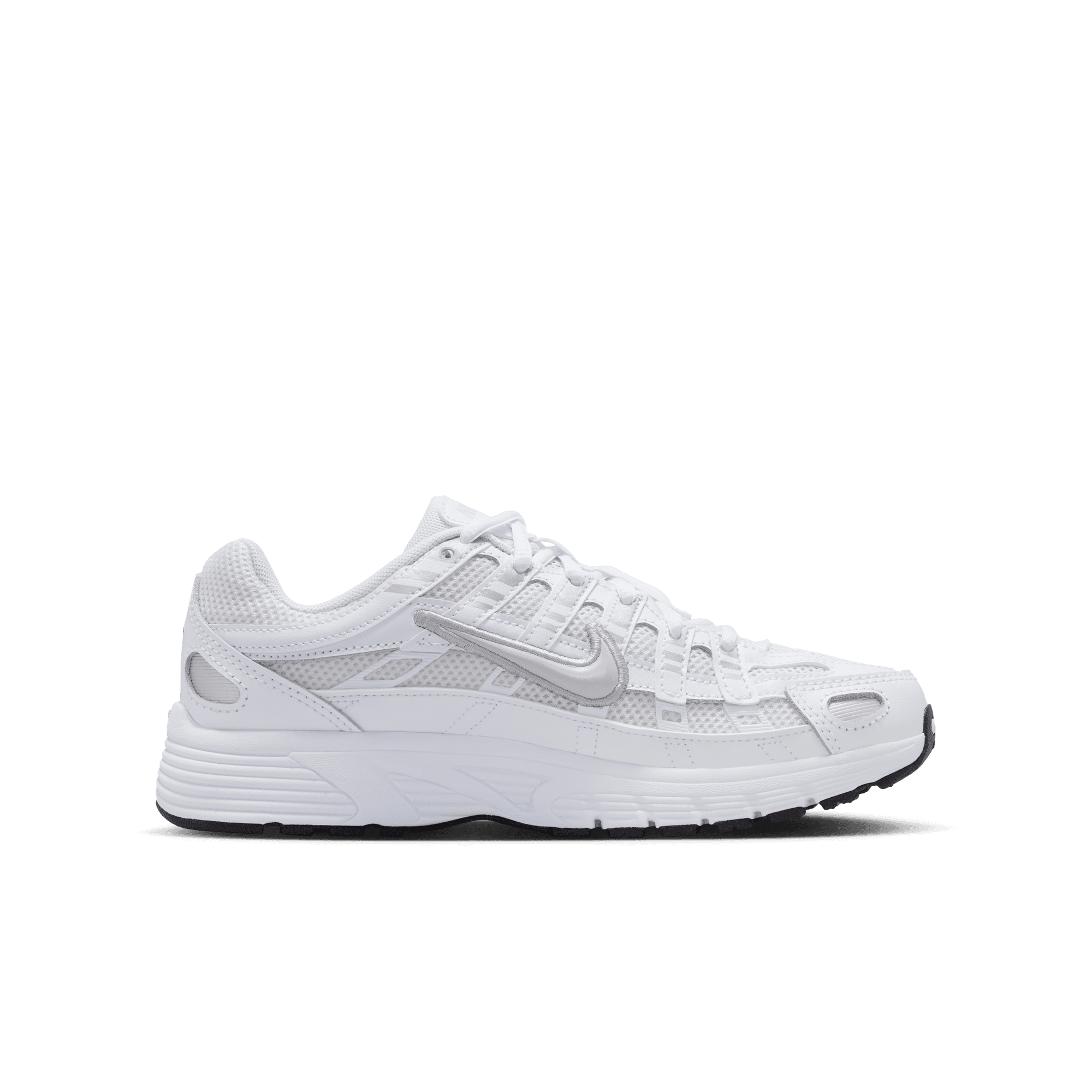 Big Kids' Nike P-6000 "Platinum Tint White Silver"