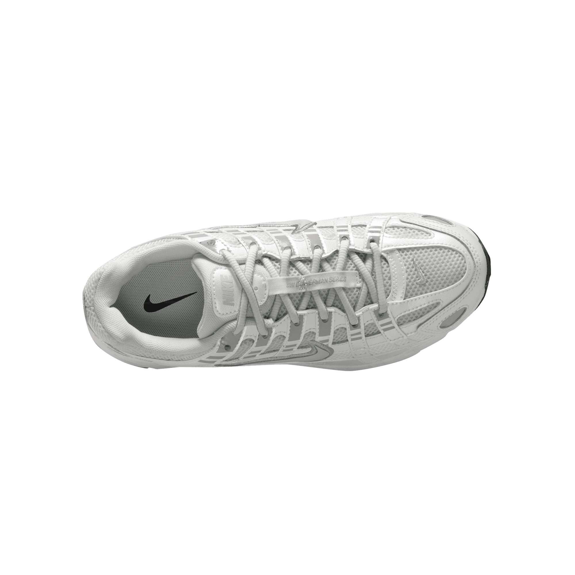 Big Kids' Nike P-6000 "Platinum Tint White Silver"