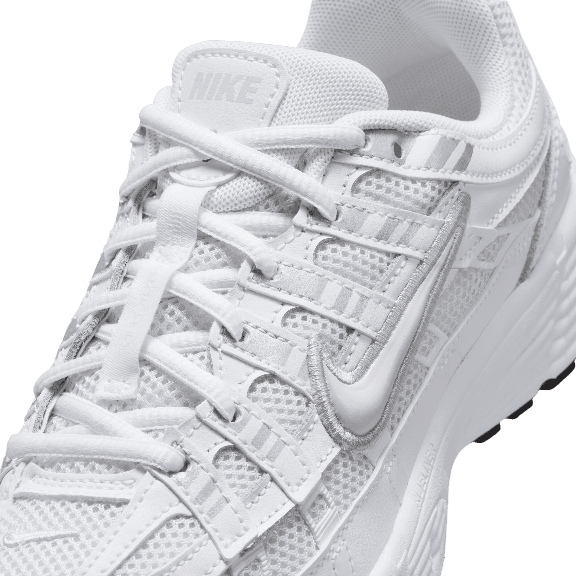 Big Kids' Nike P-6000 "Platinum Tint White Silver"