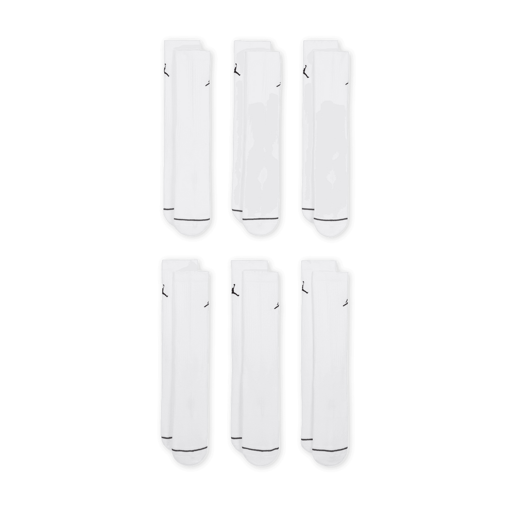 Jordan Everyday Cushioned Crew Socks (6 Pairs) "Unisex"