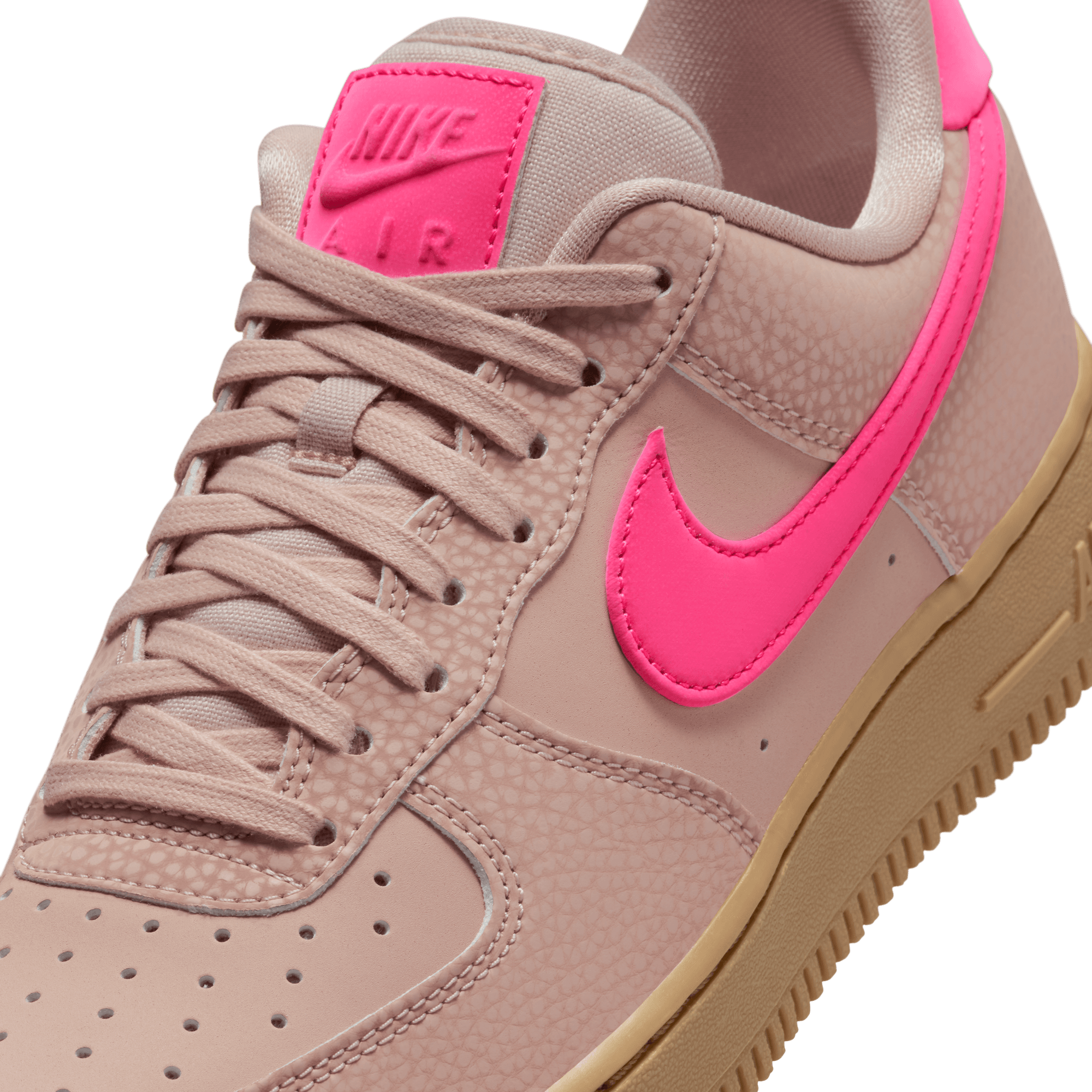 Women's Air Force 1 '07 "Particle Beige Hyper Pink"