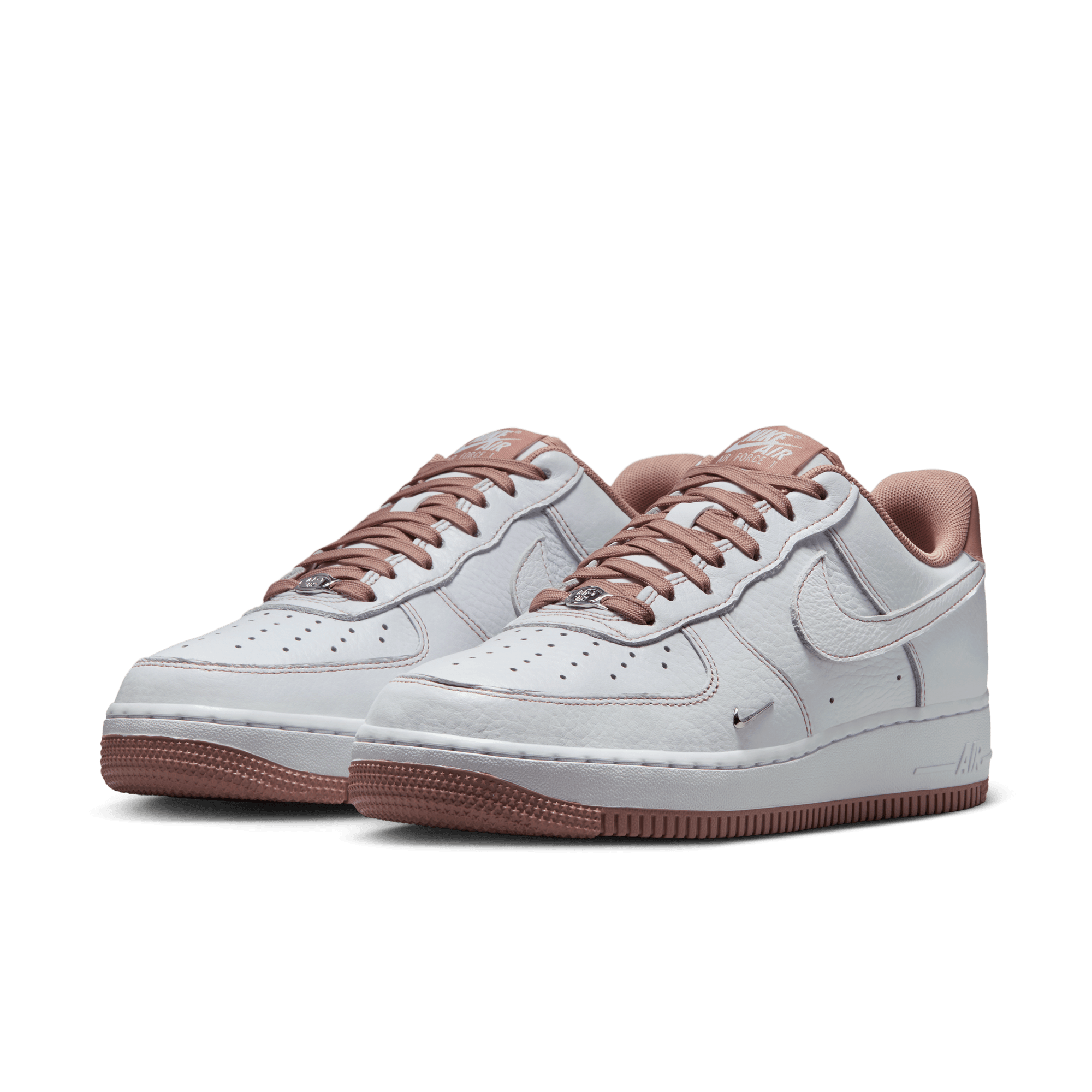Women's Nike Air Force 1 '07 Mini Jewel "White Particle Pink"
