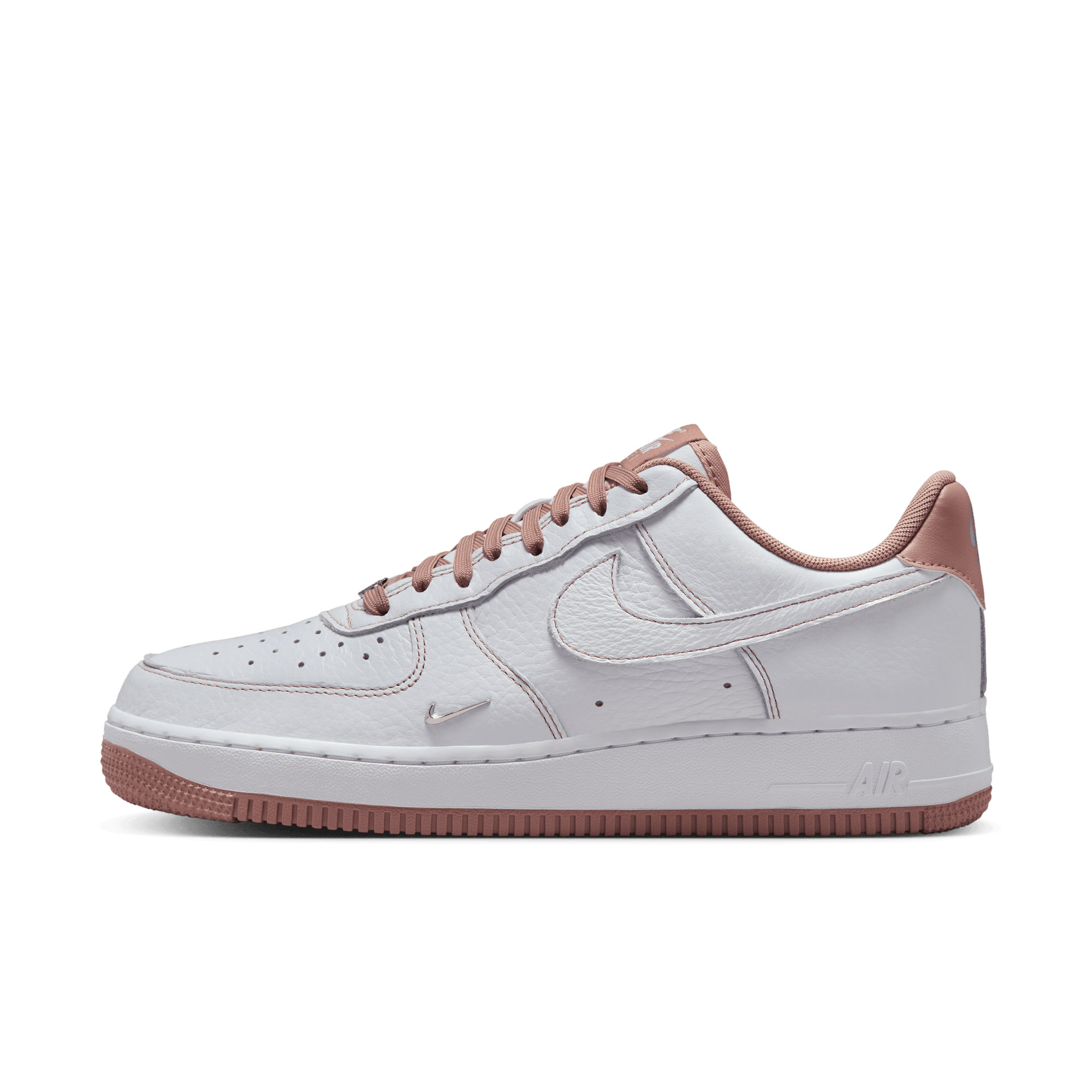 Women's Nike Air Force 1 '07 Mini Jewel "White Particle Pink"