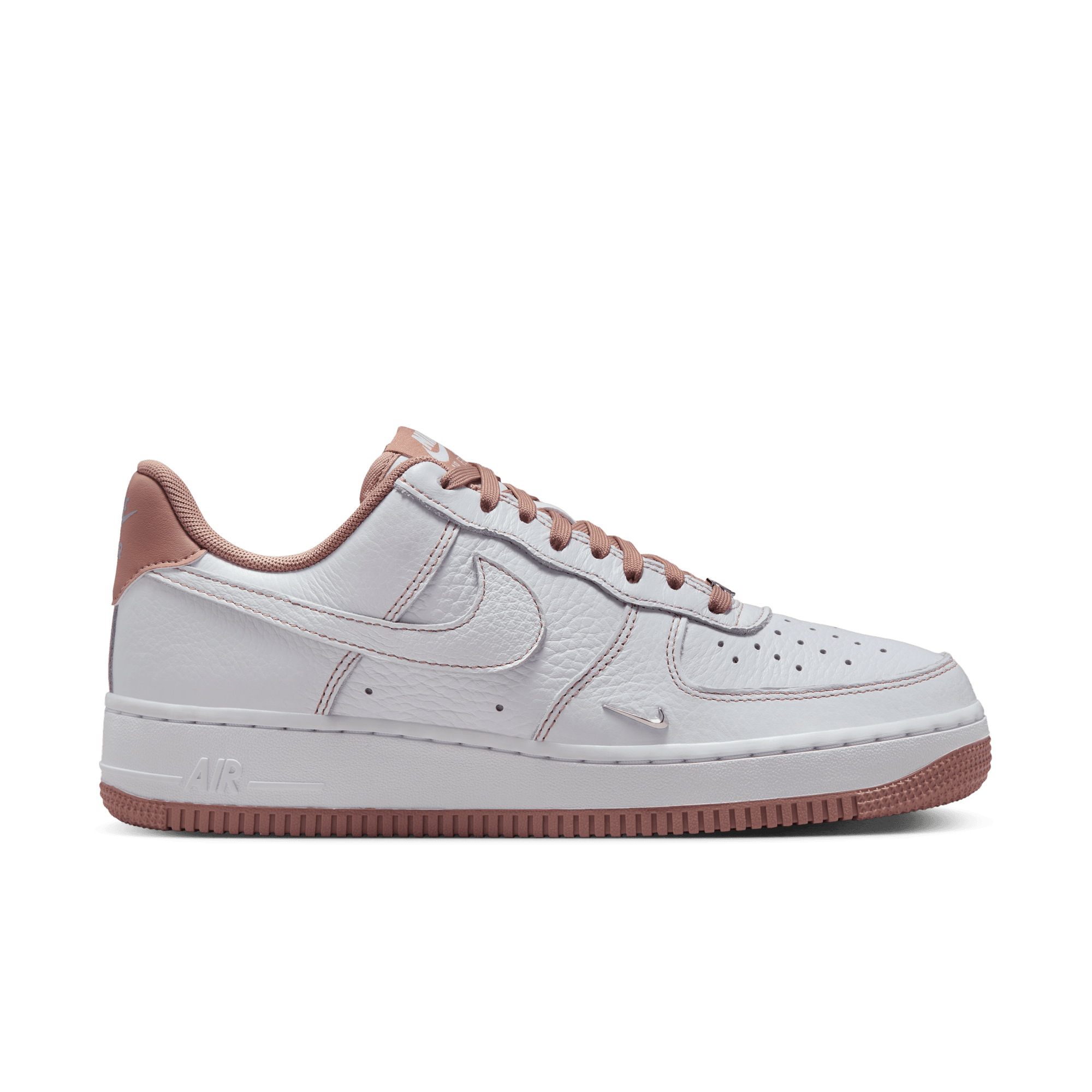 Women's Nike Air Force 1 '07 Mini Jewel "White Particle Pink"