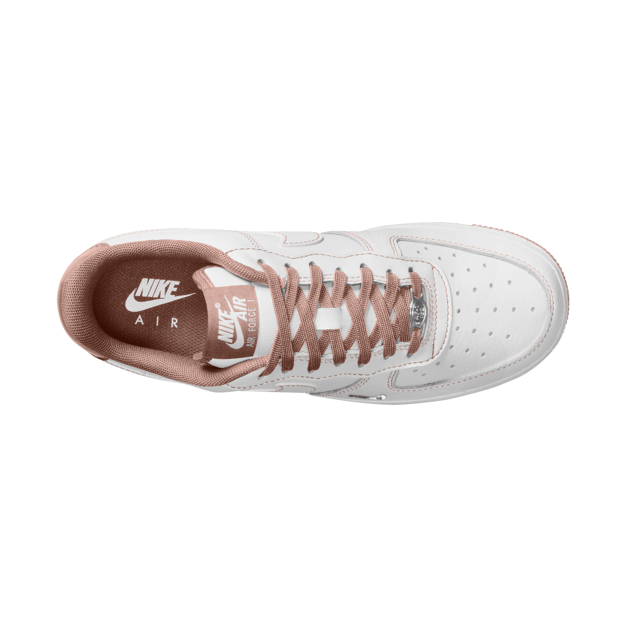 Women's Nike Air Force 1 '07 Mini Jewel "White Particle Pink"