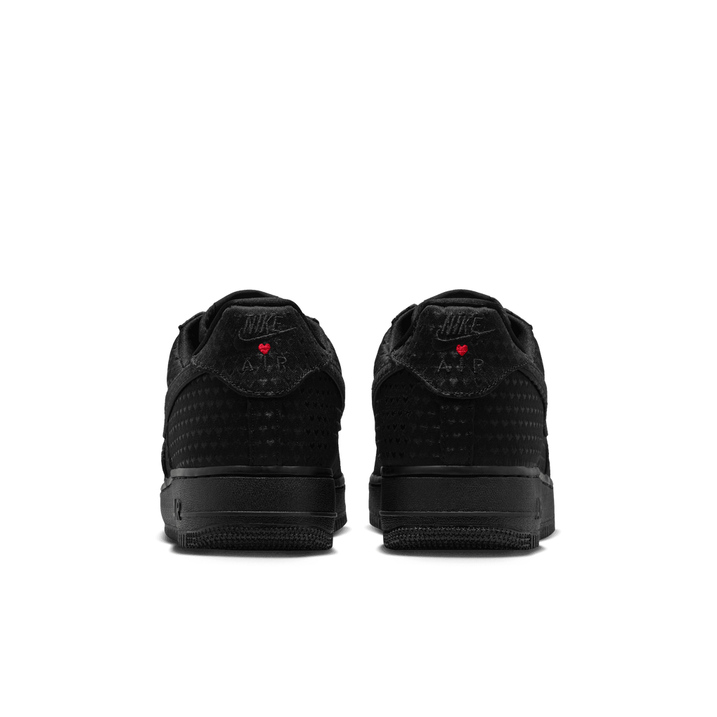 Men's Nike Air Force 1 Retro "Valentine's Day Triple Black"