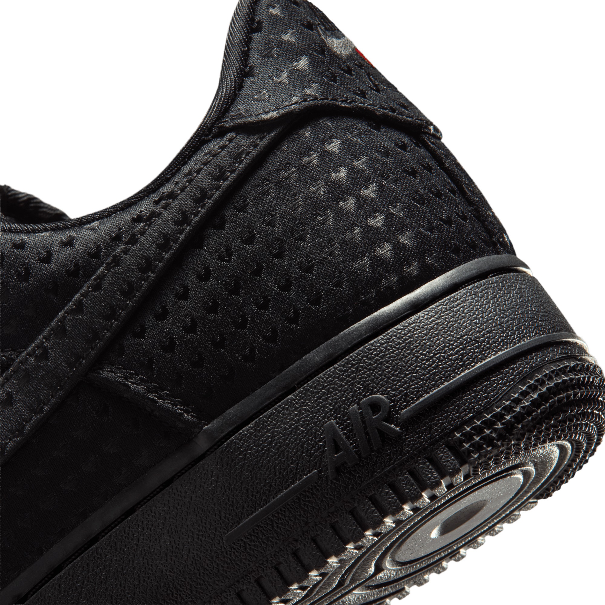Men's Nike Air Force 1 Retro "Valentine's Day Triple Black"