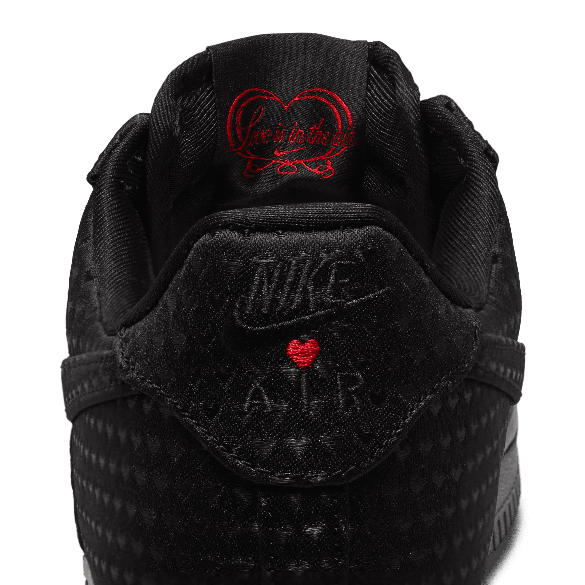 Men's Nike Air Force 1 Retro "Valentine's Day Triple Black"