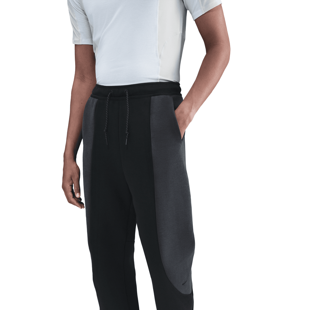 Men's Nike Tech Color-Block Open-Hem Fleece Pants