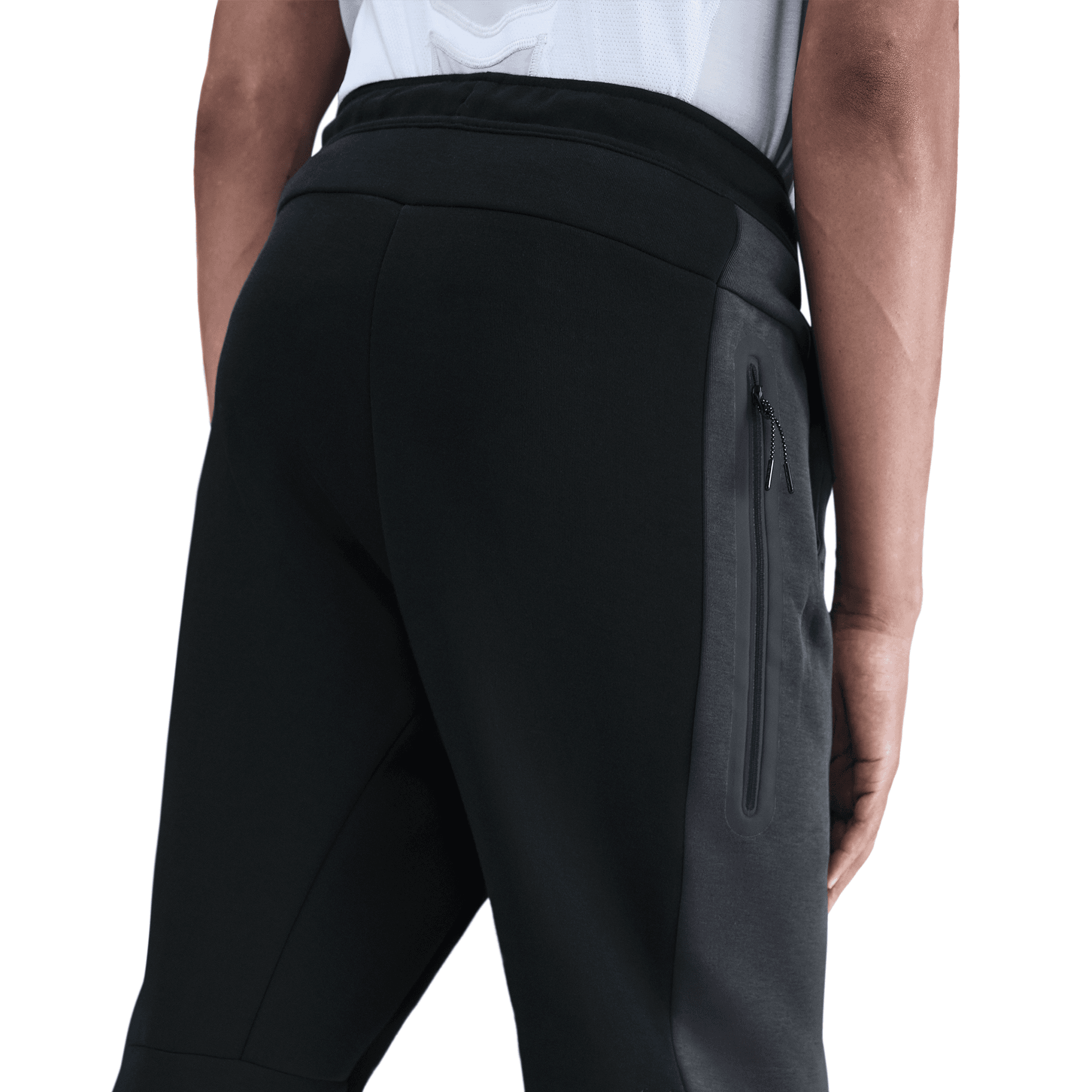 Men's Nike Tech Color-Block Open-Hem Fleece Pants