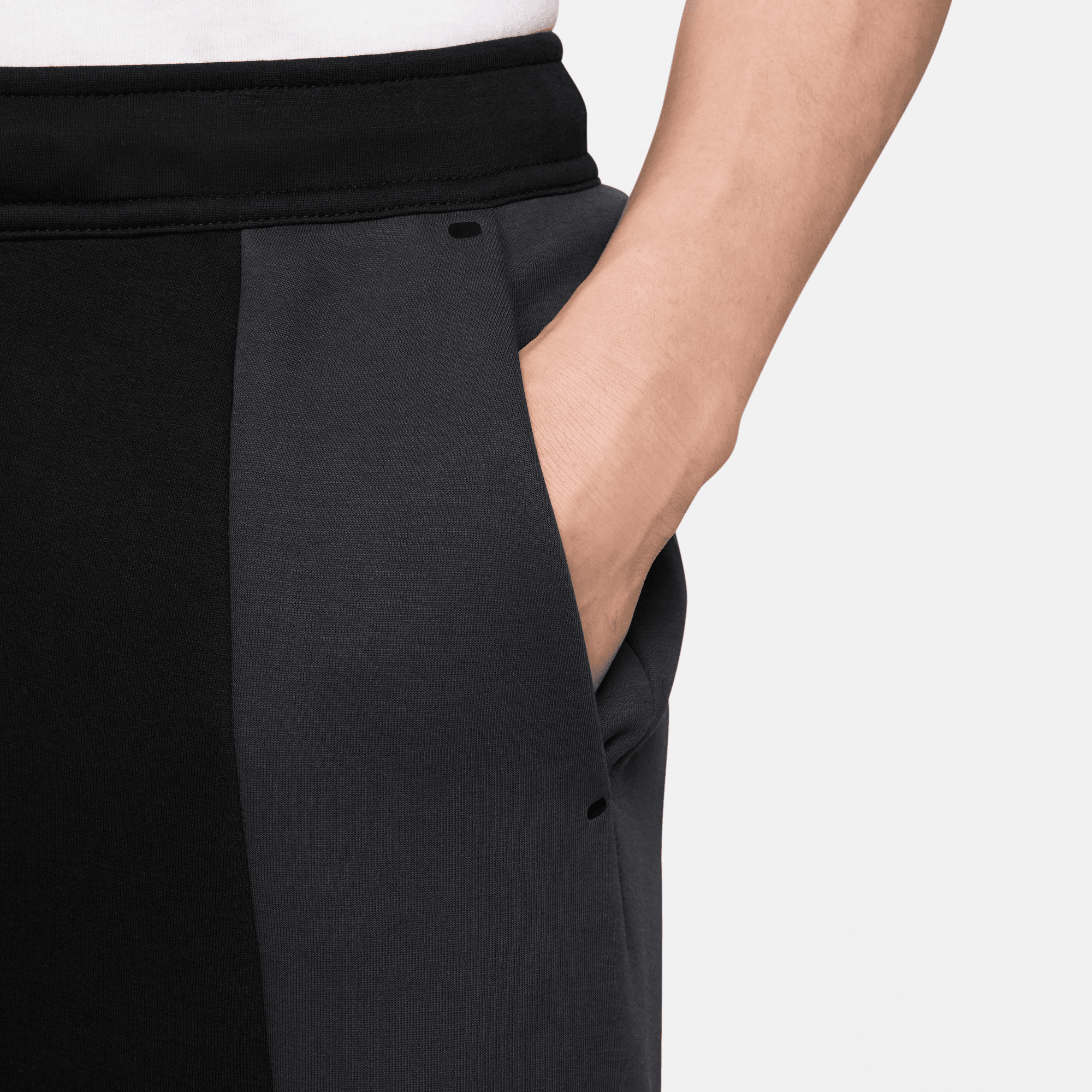 Men's Nike Tech Color-Block Open-Hem Fleece Pants