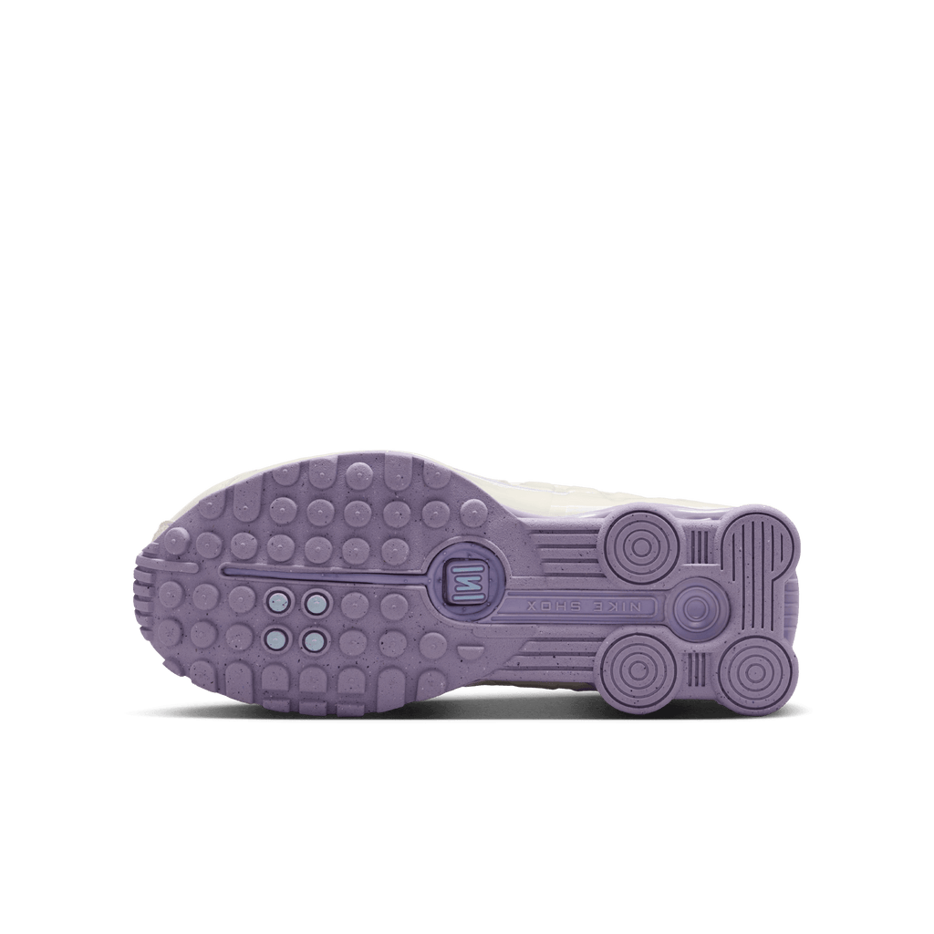 Big Kids' Nike Shox R4 "Soft Pearl Hydrangeas"