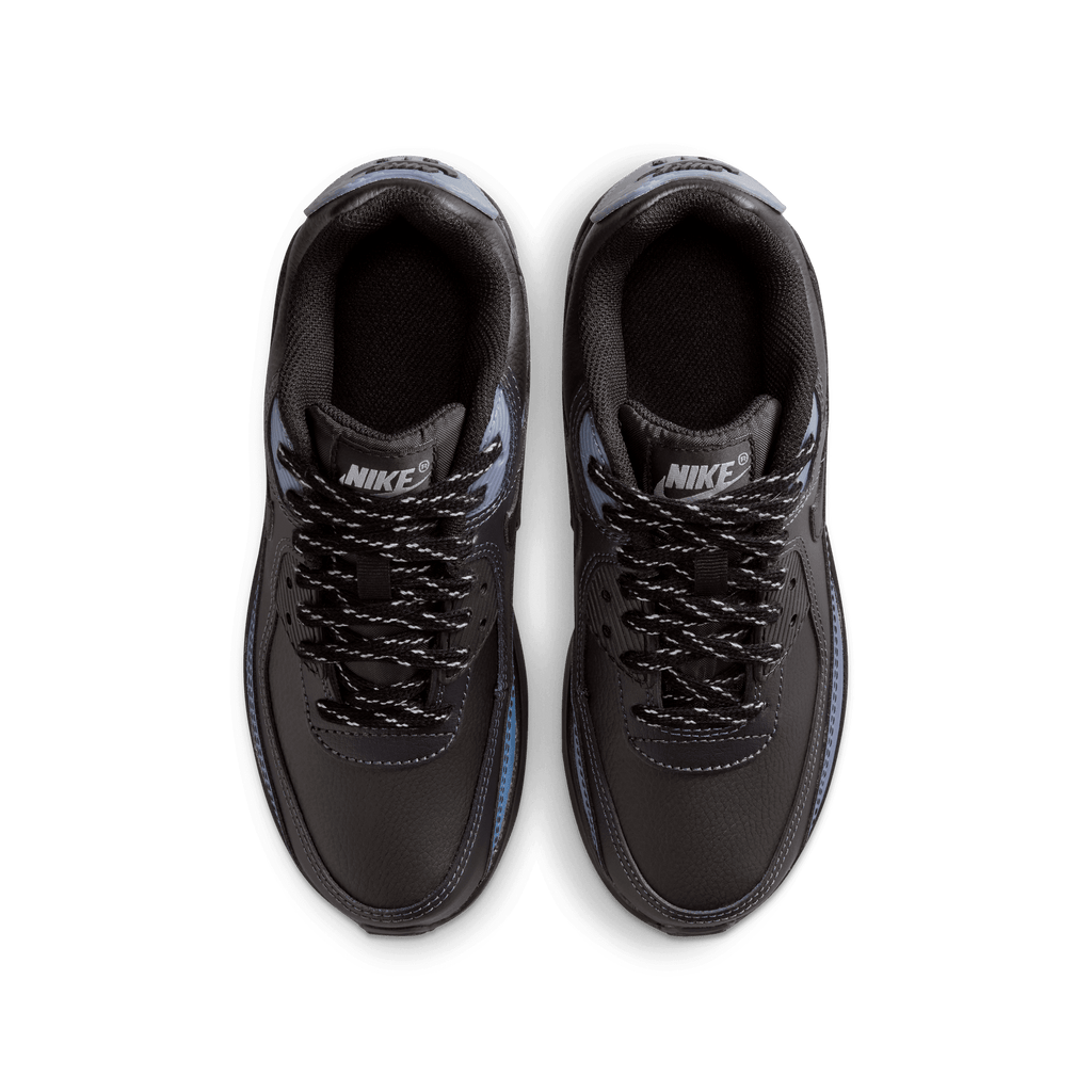 Big Kids' Nike Air Max 90 SE "Black Light Carbon"