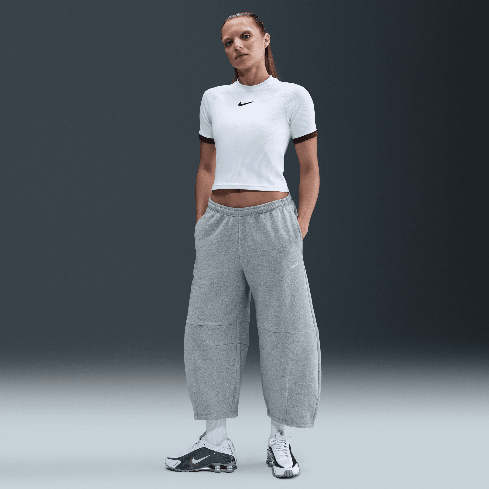 Women's Nike Sportswear Phoenix Fleece Barrel Leg Pants