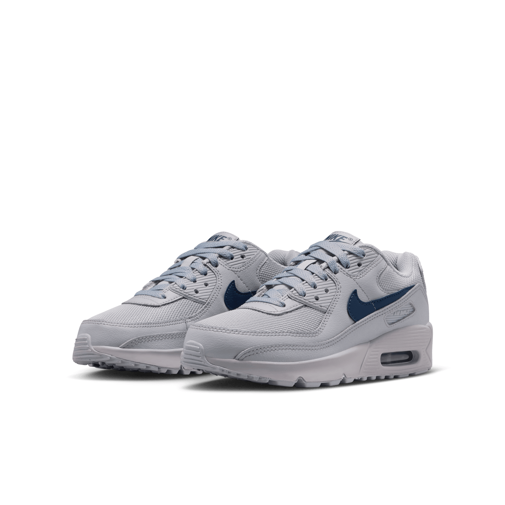 Big Kids' Nike Air Max 90 "Wolf Grey" (Unisex)