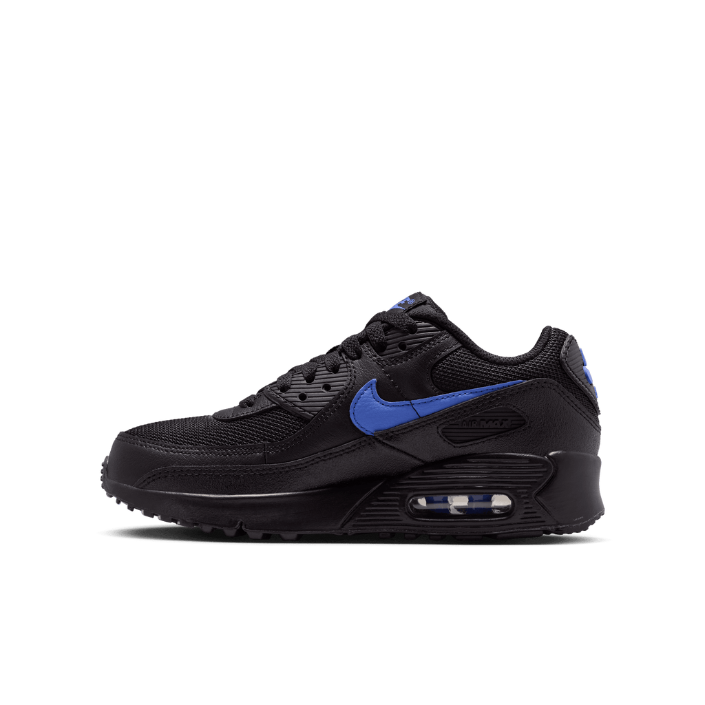 Big Kids' Nike Air Max 90 "Black Sapphire" (Unisex)