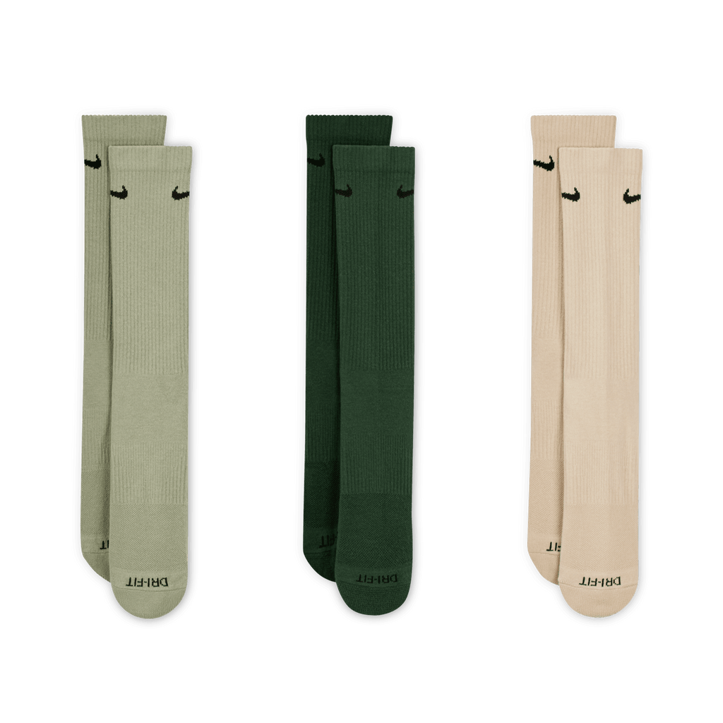 Nike Everyday Plus Cushioned Training Crew Socks (3 Pairs) "Unisex"