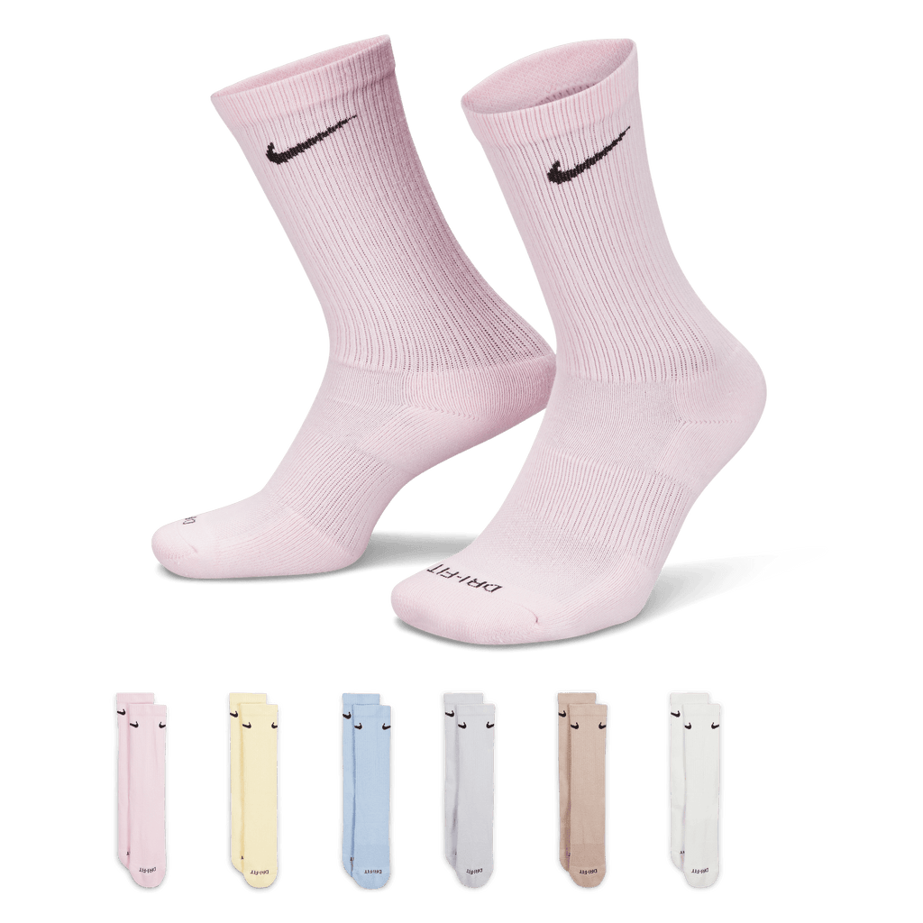 Nike Everyday Plus Cushioned Training Crew Socks (6 Pairs)"Unisex"