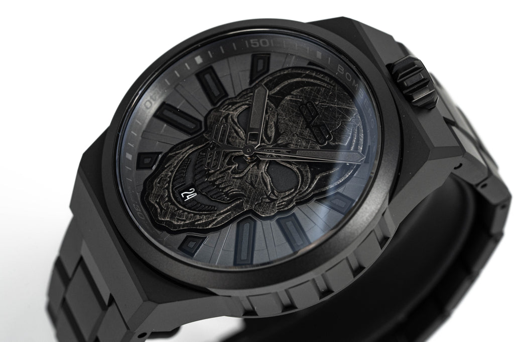 Bomberg Men's Watch BOLT-68 Neo Auto Anniversary Black PVD wholesalehk.shop