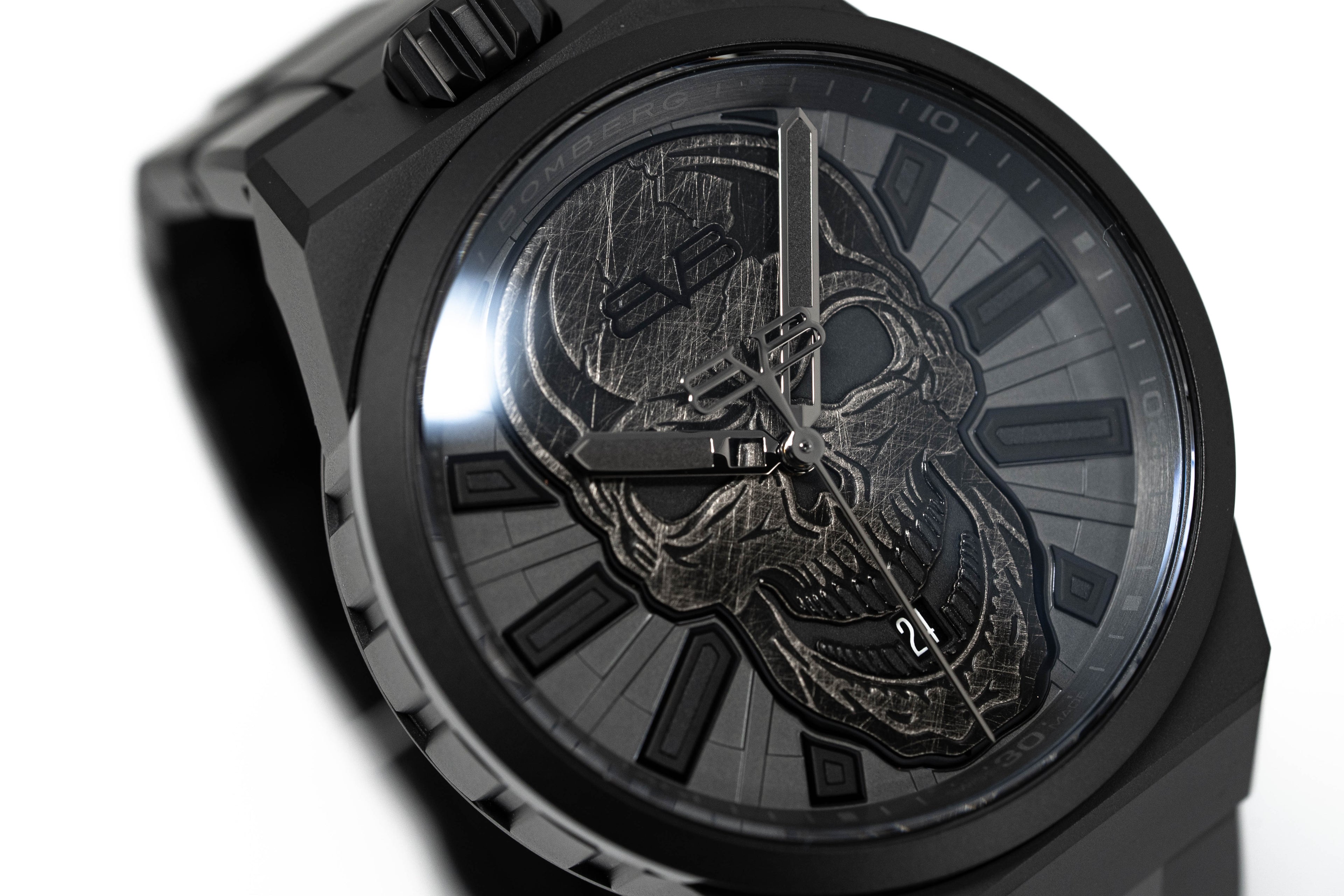 Bomberg Men's Watch BOLT-68 Neo Auto Anniversary Black PVD wholesalehk.shop