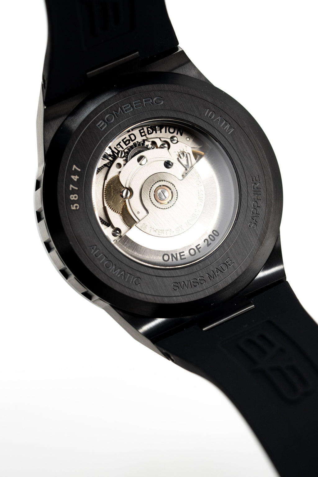 Bomberg Men's Watch BOLT-68 Neo Automatic Taipei Metropolis Black PVD wholesalehk.shop