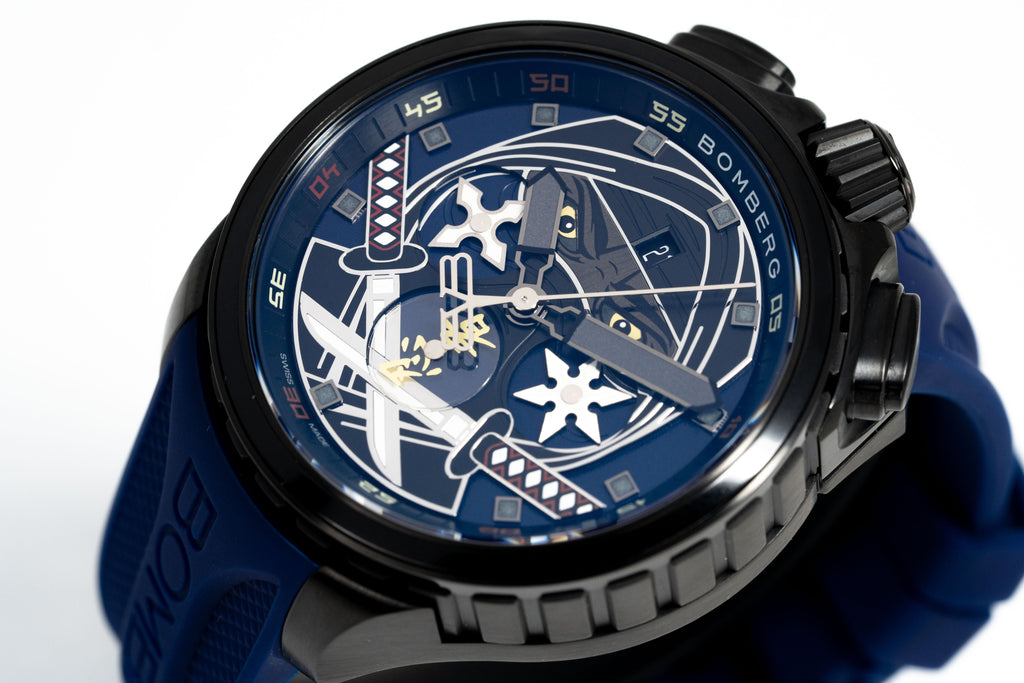 Bomberg Men's Watch BOLT-68 Heritage Blue Ninja wholesalehk.shop
